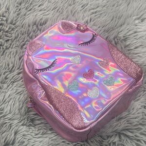 Under One Sky Pink and Silver Kids Bag